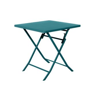 Hesperide Tavolo da giardino pieghevole 71x70x70 cm Greensboro blu