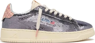 Autry Metallic Dallas Low Sequin Sneakers