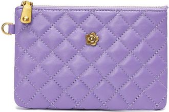 Tiffany & Fred Quilted Leather Pouch