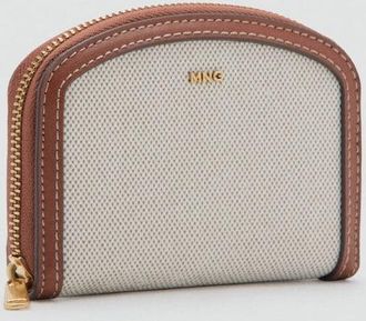 Mango Portafoglio medio texture beige - Donna - Taglia unica - MANGO