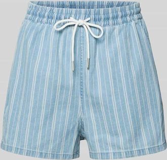 Noisy May Shorts mit elastischem Bund Modell KATRI in Jeansblau, Gr&ouml;&szlig;e XL