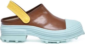 Camper Schoenen, Dames, Bruin, 37 EU, Leer, Rubber Muiltjes