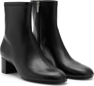 Mango Round Toe Bootie in Black at Nordstrom, Size 6.5Us
