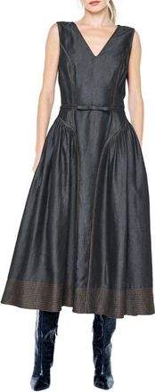 Ciebon Bruni Sleeveless Fit & Flare Dress in Black at Nordstrom, Size X-Small