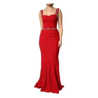 Dolce & Gabbana Mujer, Vestidos, Rojo, Talla: M