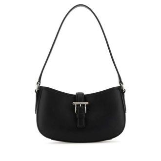 Alexander McQueen Alexander Mcqueen Black Leather Mini Shoulder Bag