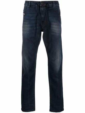 Diesel Krooley tapered leg jeans - men - Lyocell/Cotton/Elastane - 30/32 - Blue
