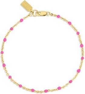 Set & Stones Kaz Bracelet in Gold /Pink at Nordstrom, Size 7