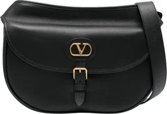 Valentino Garavani Black Antibes Crossbody Bag