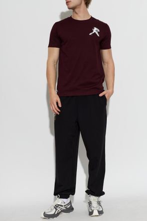 Lacoste Set: T-shirt And Baseball Cap, Mens, Burgundy