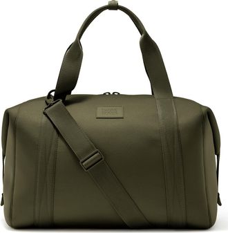 DAGNE DOVER Landon Extra Large Neoprene Carryall in Dark Moss at Nordstrom