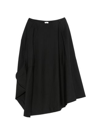 Comme Des Gar&ccedil;ons Falda midi de lana de Comme Des Gar&ccedil;ons