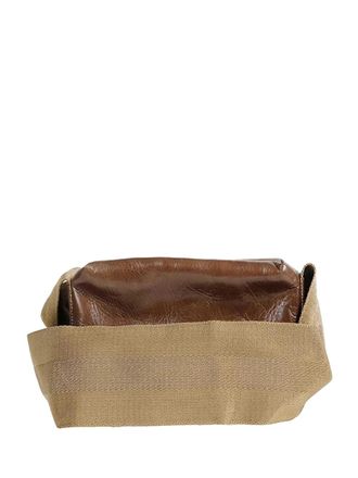 Uma Wang Soft Calfskin Leather Shoulder Bag - Brown