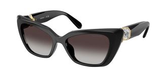 Swarovski SK6047 10018G Womens Sunglasses Black Size 54