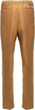 Fendi Mens Beige Paper Casual Pants