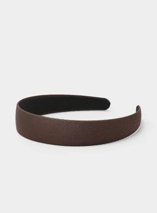 Simons Womens Finely grooved headband