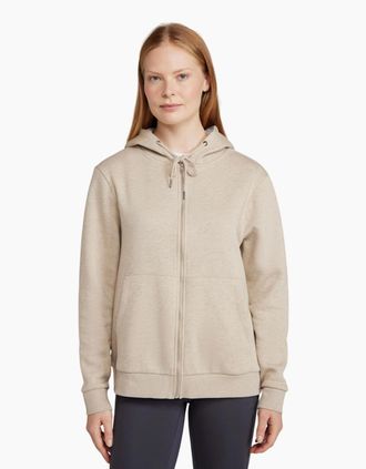 Mountain Warehouse Womens Mountain Warehouse Womens/Ladies Penzance Full Zip Hoodie - Cream - Size: 16