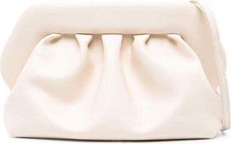 Themoir&egrave; White White Bios Vegan Leather Clutch