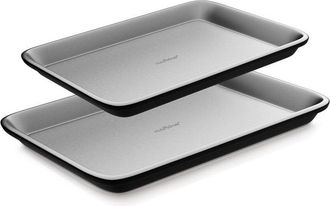 Nutrichef 2Pc Nonstick Cookie Sheet Baking Pans