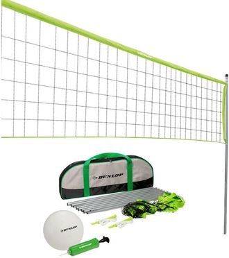 Dunlop Set De Voley Playa Con Red, Pelota E Inflador Dunlop