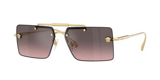 Versace VE2245 100258 Womens Sunglasses Gold Size 60