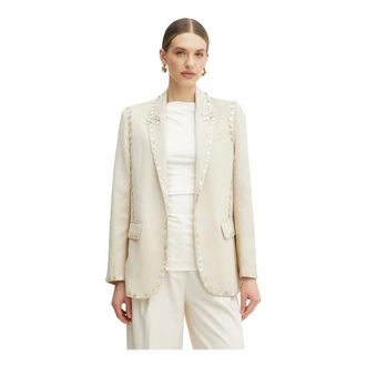 Forte_Forte Mujer, Chaquetas, Beige, Talla: M