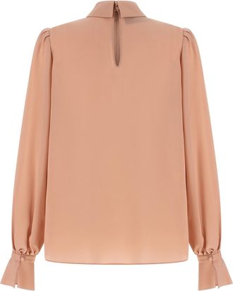Valentino Garavani Womens Multicolor Silk Blouse