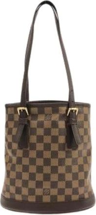 Louis Vuitton Pre-owned Vintage Bucket Bag - Dames - Vintage Tas - Bruin - ONE Size - Vintage