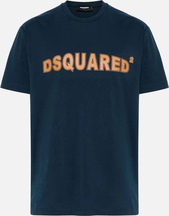 Dsquared2 Mens Dsquared2 Cool Fit Blue Navy T-Shirt - Size: 42