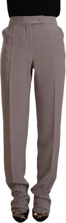 Armani High Waist Silk Tape Long Womens Pants