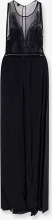 Elisabetta Franchi Womens Dress Red Carpet Black Viscose