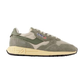 Autry Reelwind Lage Sneakers - Heren - Schoenen - Groen - Maat: 45 EU Leer