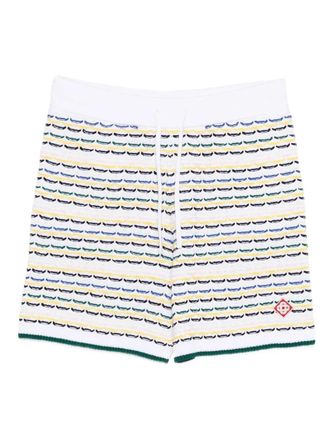 Casablanca Shorts mit Casablanca-Muster
