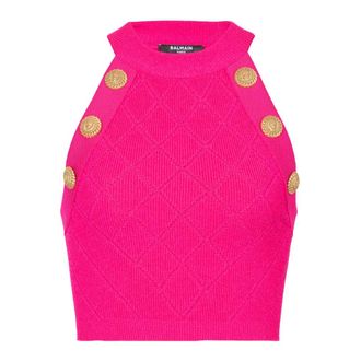 Balmain Mujer, Camisetas, Rosa, Talla: XL