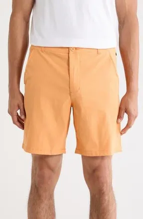 DKNY Essential Tech Chino Shorts in Muskmelon at Nordstrom Rack, Size 3434