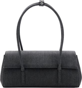 Mango Denim Shoulder Bag in Dark Blue at Nordstrom