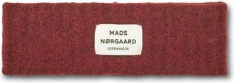 Mads Norgaard Gebreide hoofdband Aschley Tosca Winery - Dames - Accessoires - Bruin - ONE Size - Wol - Accessoires