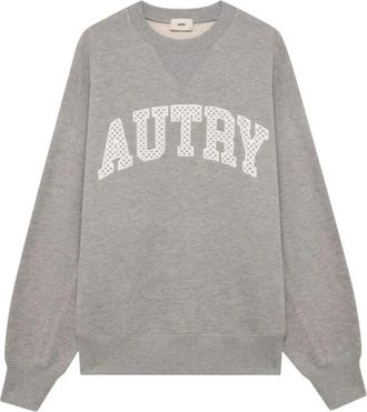 Autry College Sweatshirt - Heren - Sweatshirts - Grijs - M - Katoen - Hoodies & sweatvesten