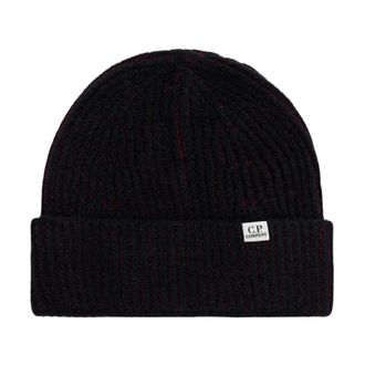 C.P. Company C.p. Company - Beanie - unisex - Accessoires - Blauw - Maat: ONE Size Wol