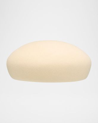 Loro Piana Rita Rabbit Felt Beret