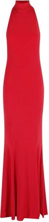 Norma Kamali Rode Jurk Aw 25 Stijlvol Comfortabel - Dames - Avondkleed - Rood - M - Kleedjes