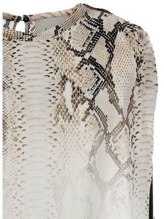 Nude Viscose Womens Blouse