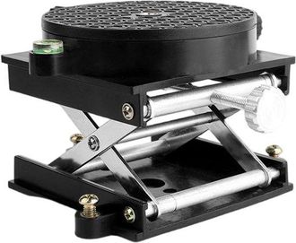 No Brand Plataforma Elevadora Microajustable - Altura Regulable De 25 A 90 Mm - Plataforma Elevadora De Laboratorio - Adecuada Para Dise&ntilde;o Experimental E Ingen