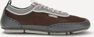 Fendi Sneakers in pelle e rete Man 6.5