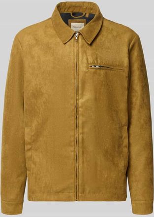 Blend Jacke in Leder-Optik Modell FOSSY in Camel, Gr&ouml;&szlig;e 3XL