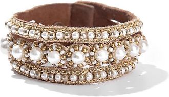 Deepa Gurnani Kimmy Stone Cuff Bracelet