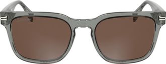 Lacoste L6065S 038 TRANSPARENT LIGHT GREY 54/20/145 MALE Sunglasses