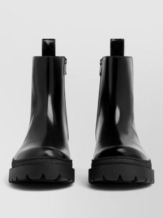 Bottega Veneta leather ankle boots