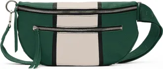 Hammitt Hammitt Charles Crossbody Clubhouse Stripe Silver Lrg
