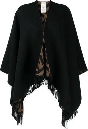 Fendi Monogram Pattern Cape